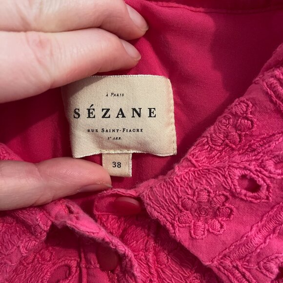 Sezane Robe Sol Pink Dress - Picture 6 of 6